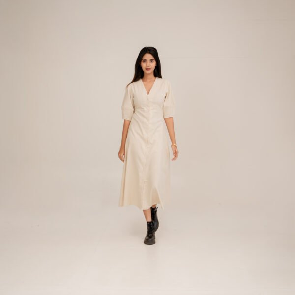 Soleil Button-Down Dress