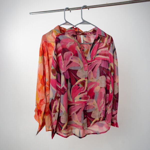 Bloom Sheer Shirt Top