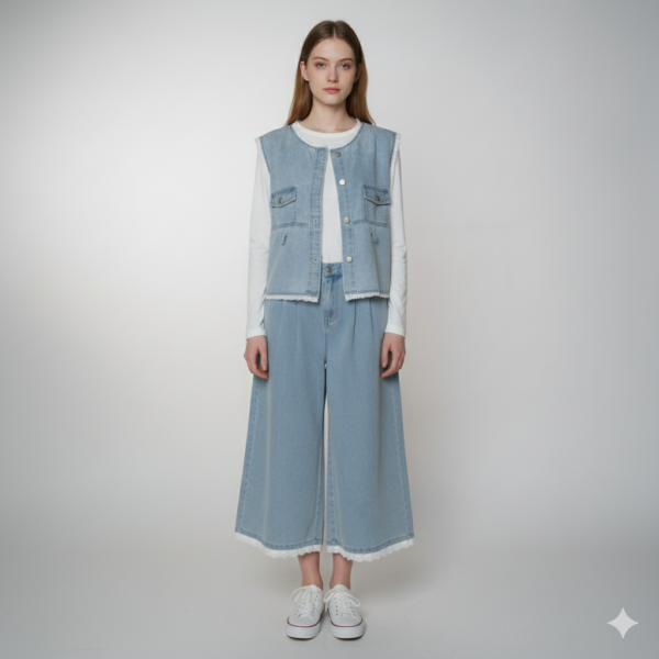Denim Co-ord Set