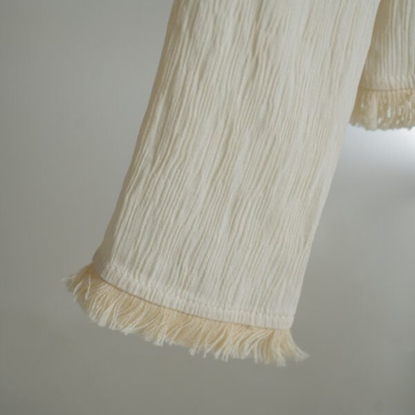 Ivory Fringe Top